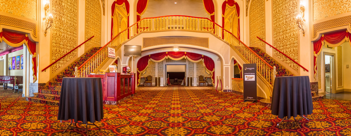 Grand staircase in Orpheum lobby